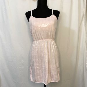 Aeropostale Spaghetti Strap Racerback Sequin Dress | Size Small
